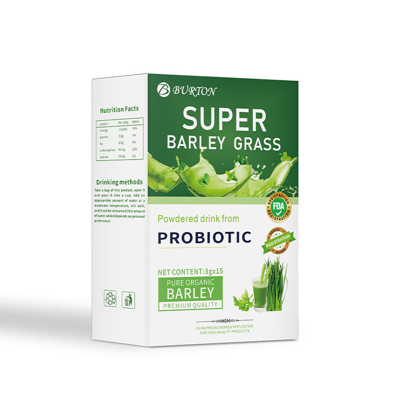 Meal replacement barley seedling green juice powder