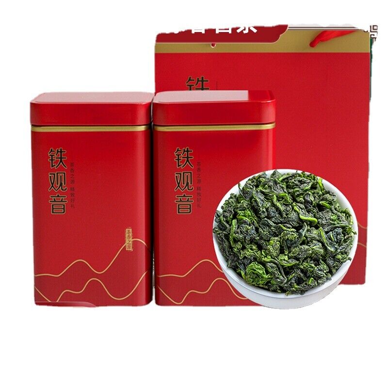 HelloYoung Strong Aroma Tieguanyin Tea 200g Cans Fujian Anxi Tieguanyin Oolong Tea Main image