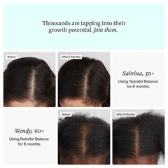 New! Women's Balance Hair Growth Ages 45 Dermatologist Recommend  120Capsules