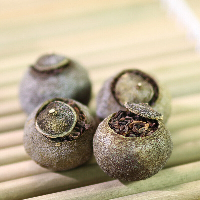Pu'er Ripe Tea Xinhui Chenpi Xiaoqinggan Traditional Method of Production 500g