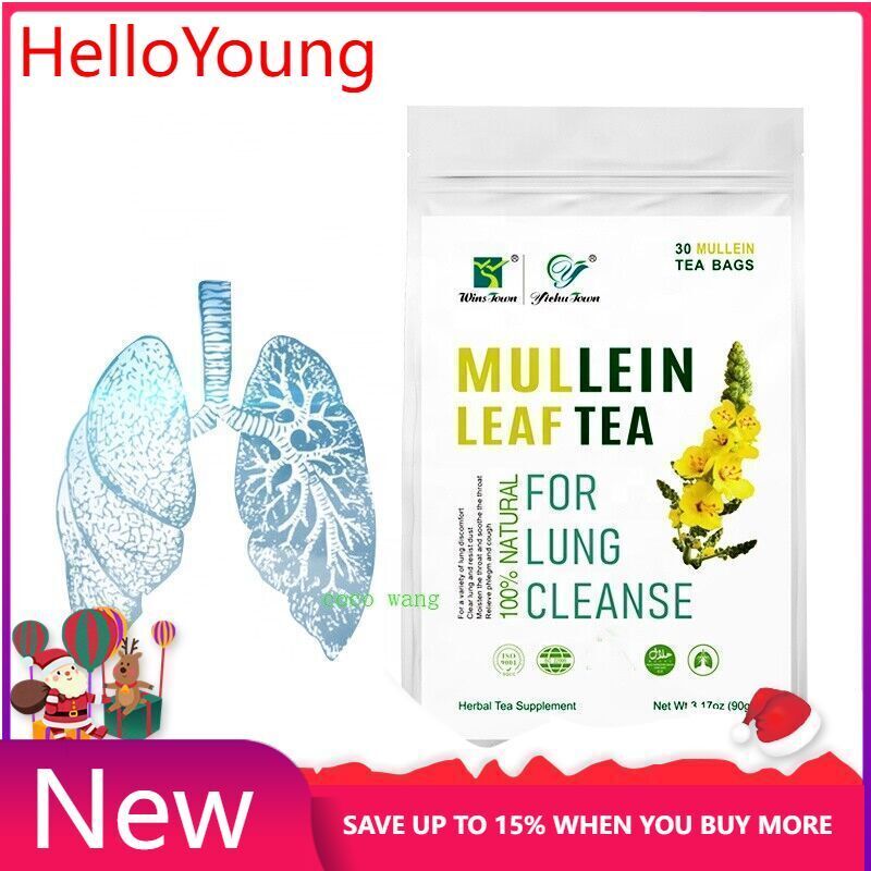 Mullein Leaf TeaNatural Herbal Detox Smoker Tea Manufacturer Tea 90g/3.17oz Main image