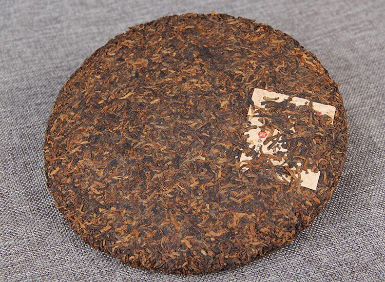 HelloYoung Yunnan Puer Ripe Tea Cake 云南普洱茶老班章古树纯料紧压普洱茶熟茶饼357g