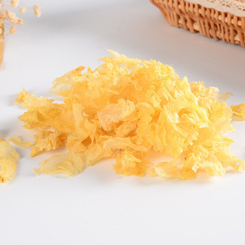 Crushed Sue Bai Mu Er Snow Fungus Serpihan Kulat Putih White Fungus 250g/8.8oz
