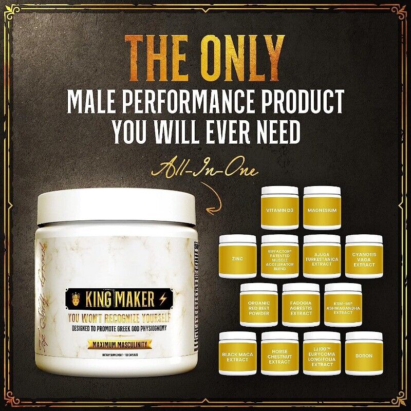 King Maker Masculinity Strengthen Capsule Muskelaufbau Übung Essential Capsules