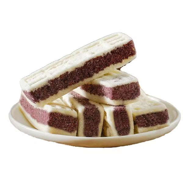 Nutritious Snack for All Ages,Sugar-Free Black Rice and Fox Nut Cake Soft