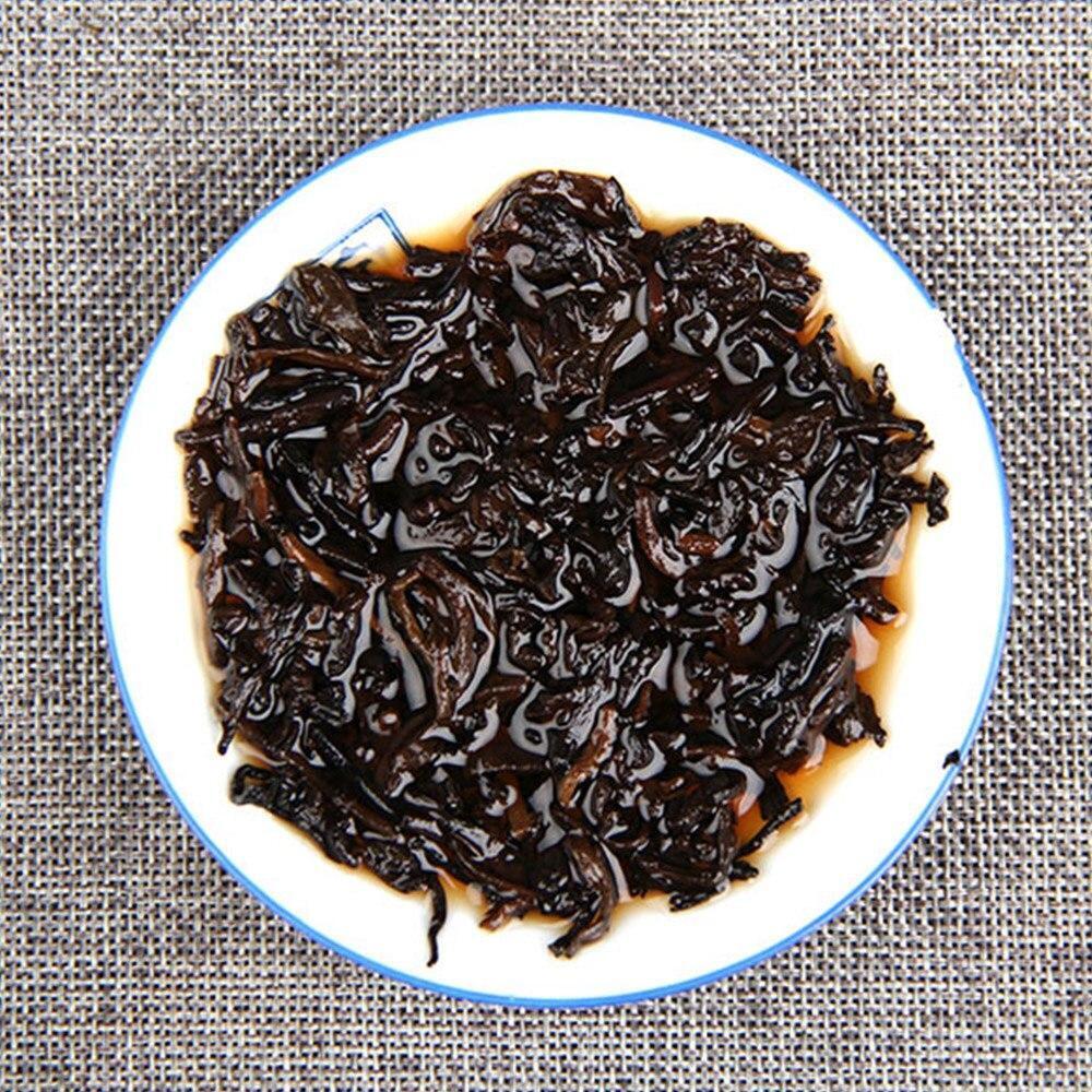 2017 Old Tree Fermented Ripe Pu Er Tea Iceland Golden Bud Shu Puerh Tea 357g