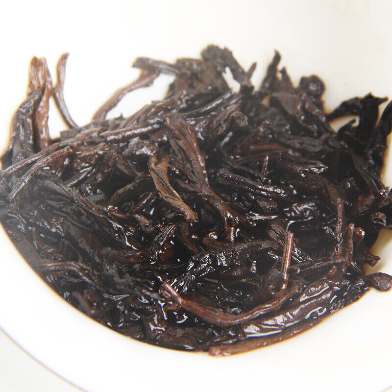 HelloYoung 50g Yunnan Ripe Tea Cake Banzhang Pu'er Aged Menghai Ancient Tree Dry Storage Pu