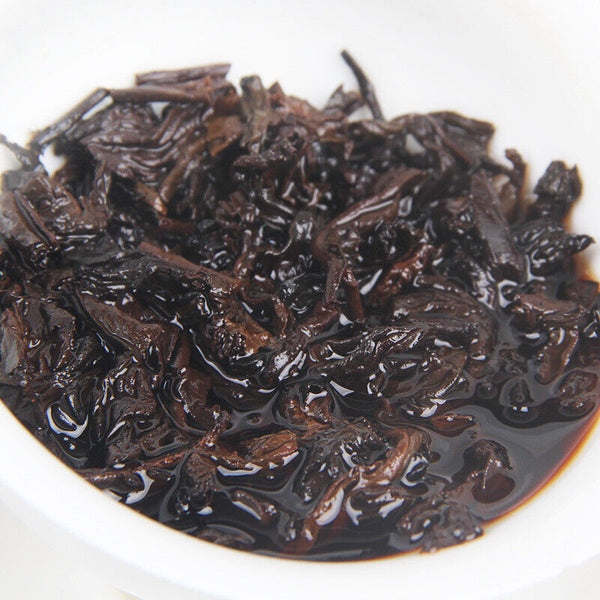 HelloYoung 357g Puerh Ripe Tea Menghai Chenxiang Yunnan Seven Seed Cake Puerh Golden Bud