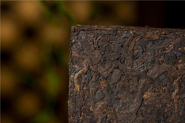 HelloYoung 250g Yunnan Pu'er Tea Brick Brown Mountain Arbor Menghai Big Leaf Spring Tea
