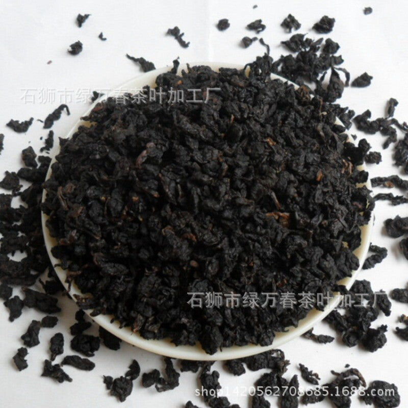 Carbon Roasted Tieguanyin Ripe Tea High Concentration Black Oolong Bulk Tea 500g Main image