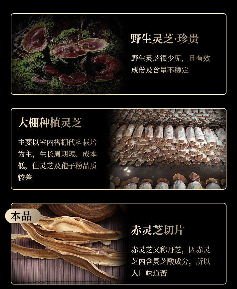 HelloYoung Ganoderma lucidum tablets in tea and soup Changbaishan wildlife infusion tea