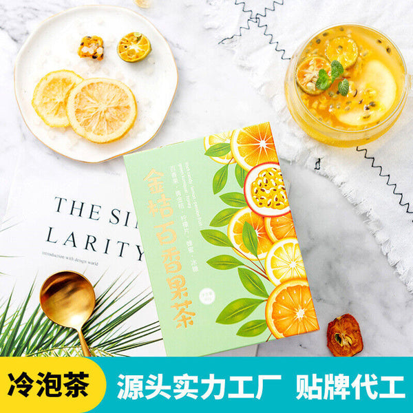 HelloYoung Freeze dried citrus, passion fruit, honey tea, lemon slices, flower fruit tea