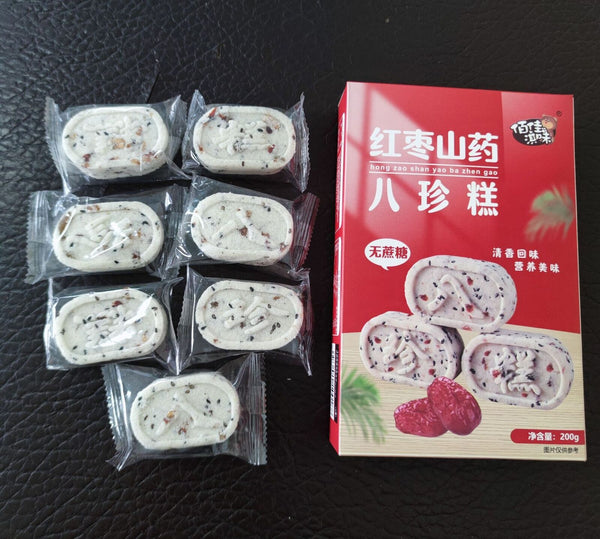 Sucrose-free Red Dates Yams Eight Treasures Cakes  Snacks Meal Replacements