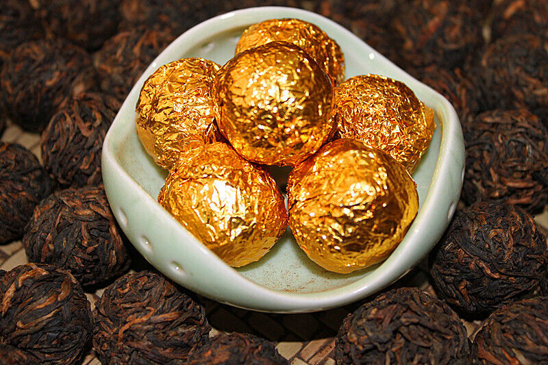 HelloYoung 500g High Quality Yunnan Pu'er Tea Loose Ripe Tea