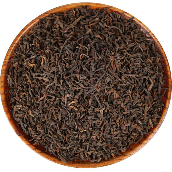 HelloYoung 500G Yunnan Pu'er Tea Menghai Old Tree Golden Buds Grade 1 Loose Tea Ripe Tea