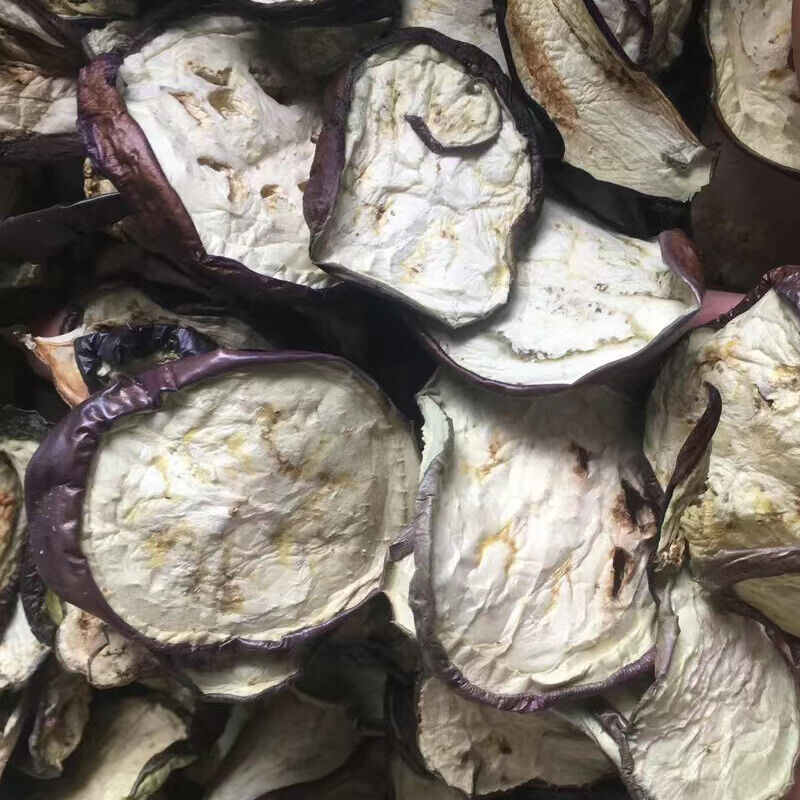 Dried Eggplant Slices & Strips: Dehydrated Sun-Dried Veggie Snacks Main image