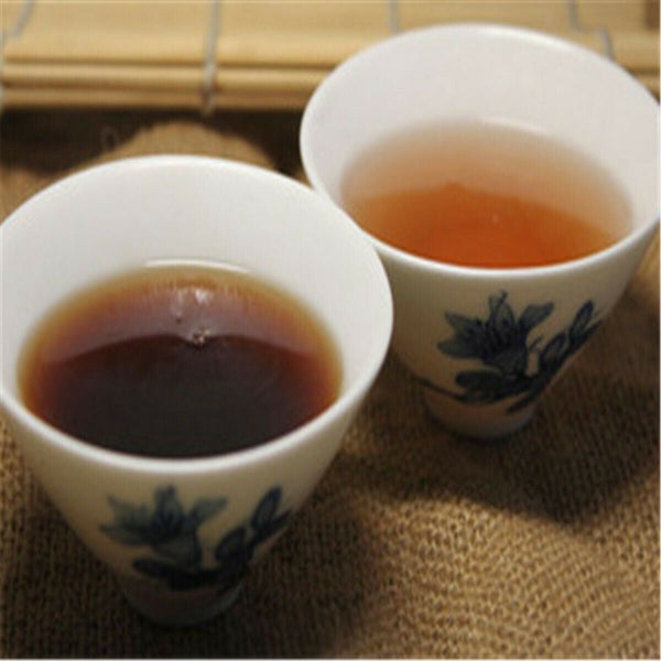 HelloYoung 5Pcs Puerh Tea Black Tea Shu Puer Ripe Resin Pu-Erh Chinese Yunnan Cream Cha Gao