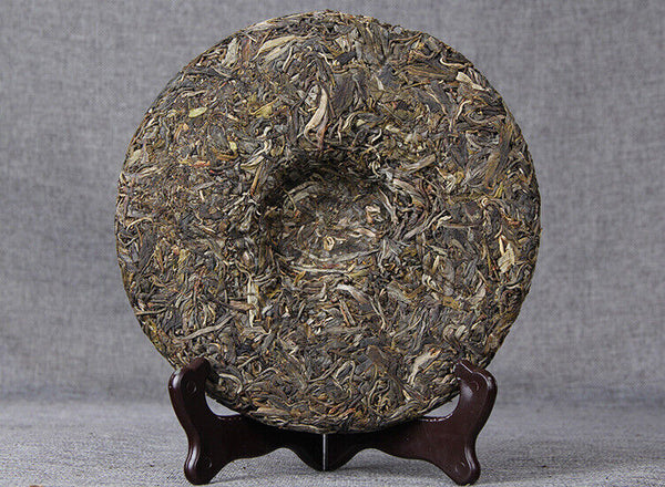 357g Ancient Tree Pu'er Tea Raw Tea Bamboo Leaves Icelandic Raw Tea Cake