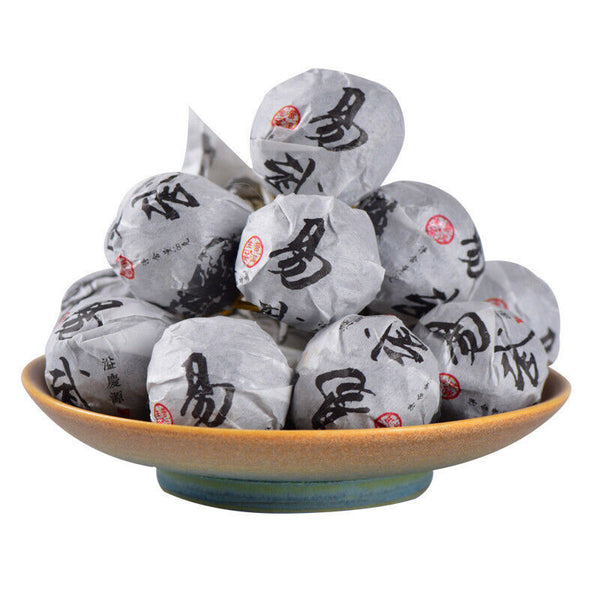 HelloYoung High Quality Dragon Ball Pu'er Tea 250g Big Tree Canned Green Tea Pu-Erh Raw Tea