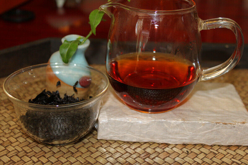 HelloYoung Yunnan Pu'er Tea Brick Tea Aged Pu'er Tea Ripe Tea 250g