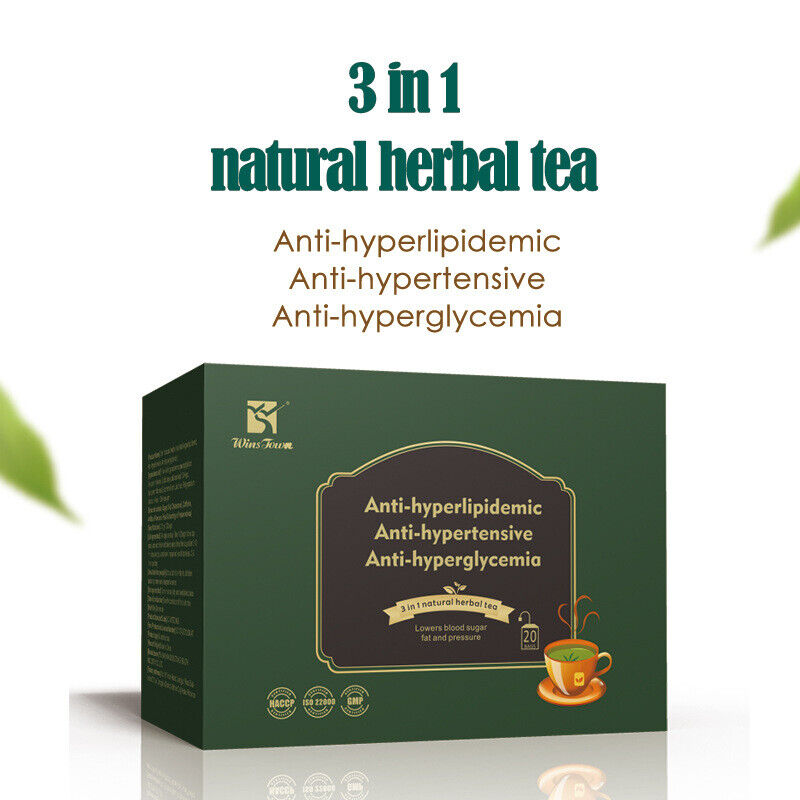Anti-three High Lower Blood Health Brewing Tea Bags Herbal Tea 2gx20 Bags Secondary image