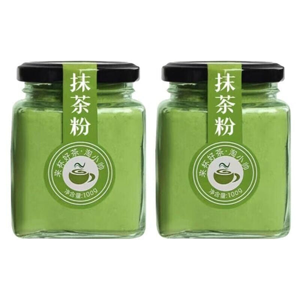 Organic Matcha Powder Finely Ground 100g/ Can Mini Portable Matcha Tea Powder
