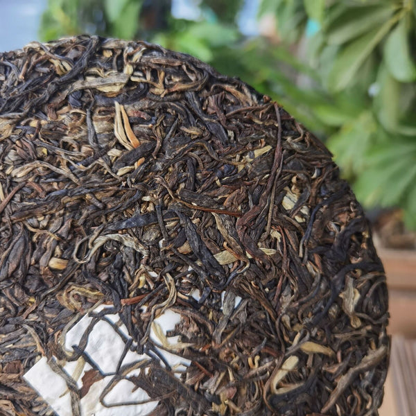 HelloYoung Menghai Pure Material Icelandic Earth Boundary Puerh Raw Tea Cake 357g/12.59oz