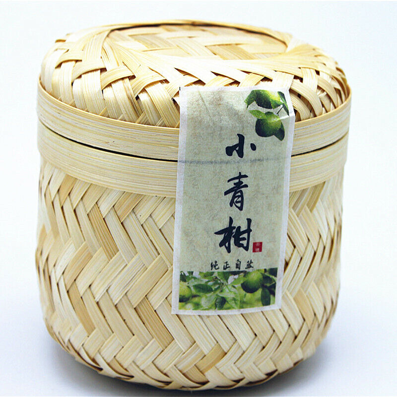 HelloYoung Mandarin Pu-Erh Ripe Tea Top Royal Slimming Tea Golden Bud Tea 250g Small Green