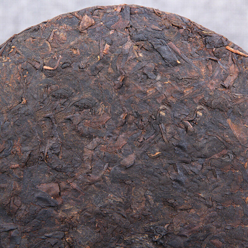Pu-erh Black Tea357g/12.59oz Menghai Brown Mountain Old Pu'er Cooked Tea Cake