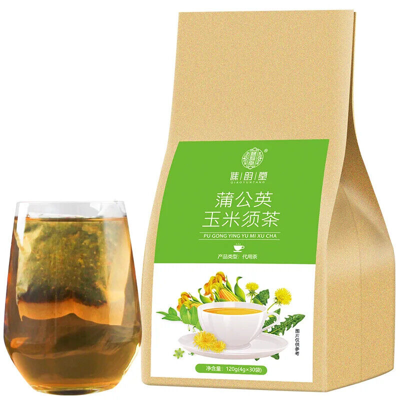 Taraxacum Corn Silk Tea Healthy Herb Tea Bag 120g/30 Bags Main image