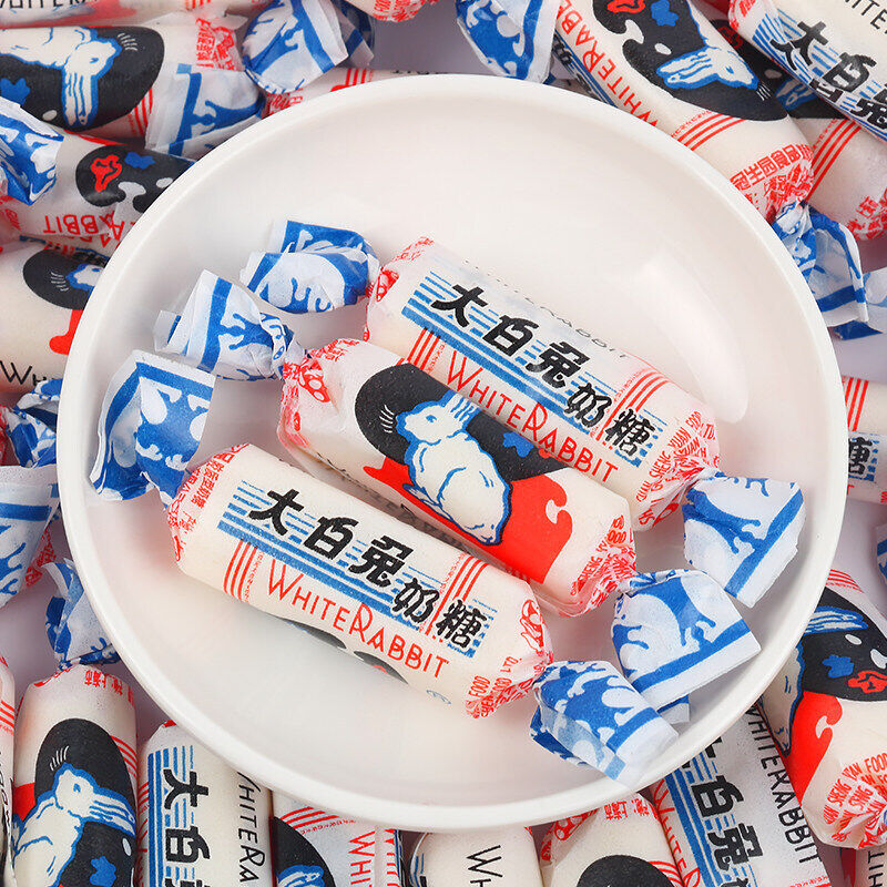 Guanshengyuan White Rabbit Milk Candy Multi-flavor 500g 冠生园大白兔奶糖500g喜糖散装大白兔奶糖多口味 Secondary image