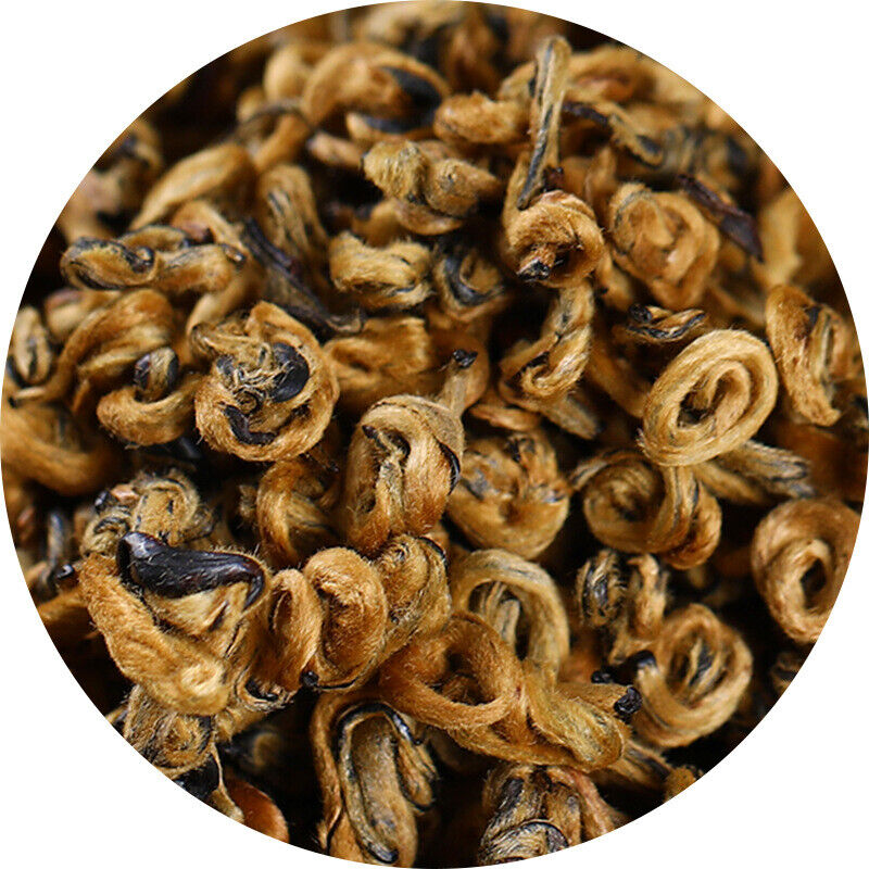 HelloYoung Crested Early Spring Honey Rhyme Gold Screw China Kunming Dianhong Tea Black Tea Main image