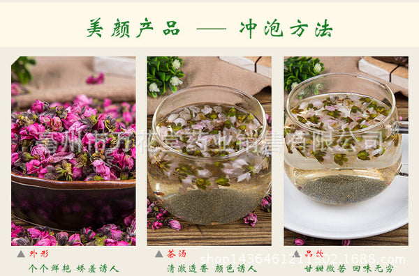 Natural Peach Blossom Tea Loose Chinese Herbal Tea High-quality Peach Blossom