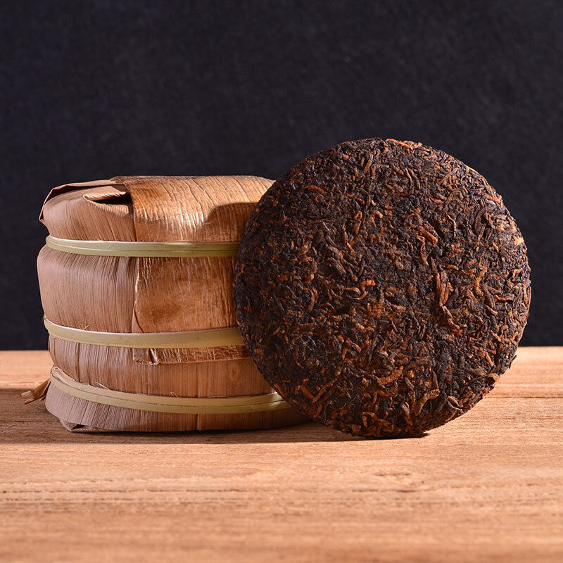 HelloYoung Yunnan Pu'er Ripe Tea Cake 100g Palace Small Cake Pu'er Tea