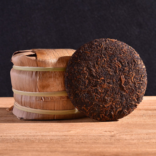 HelloYoung Yunnan Pu'er Ripe Tea Cake 100g Palace Small Cake Pu'er Tea