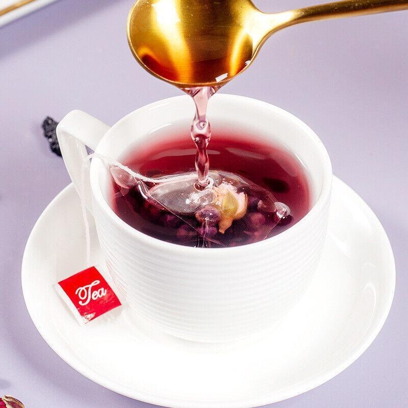 Black wolfberry mulberry rose combination tea Herbal tea Main image