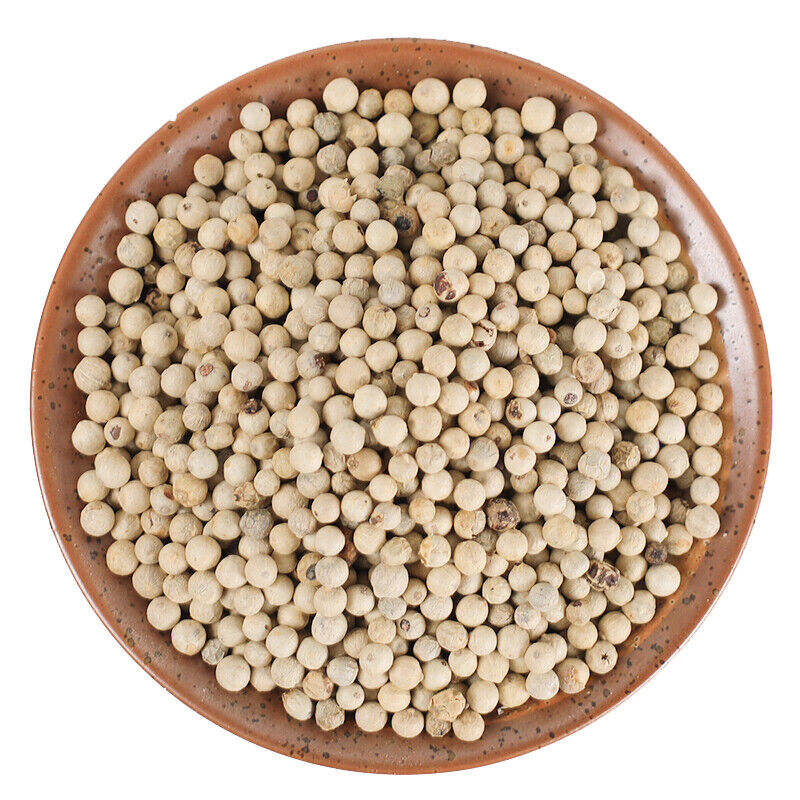 HelloYoung 250g/500g White Pepper Baihujiaoli Chinese Herbs Premium Cooking Materials 白胡椒粒 Main image