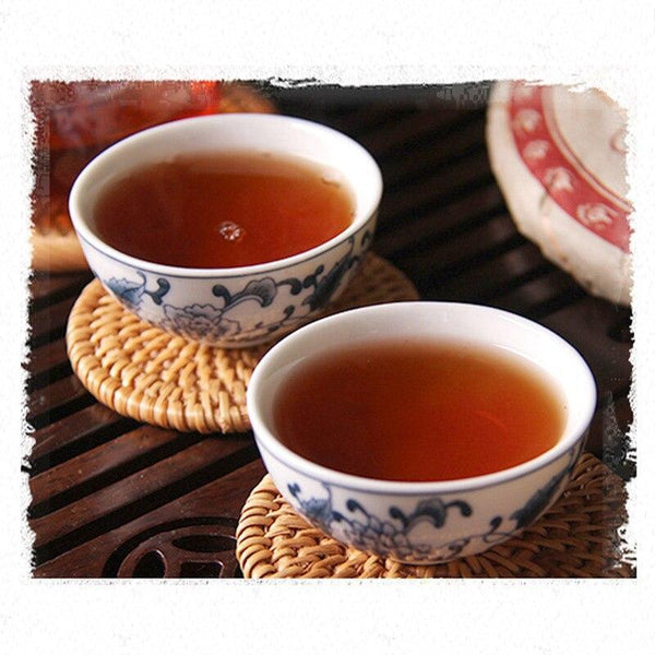 Shu Puerh Ripe Puerh with Golden Buds,2011 Menghai Puerh Hand-made Tea 375g