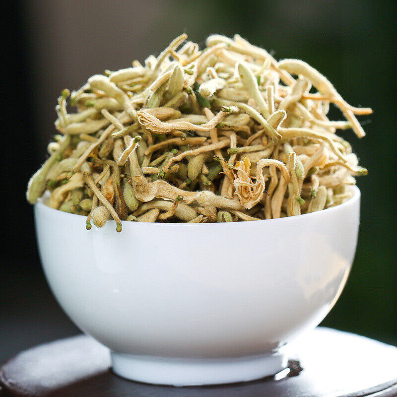 HelloYoung 40g Natural Honeysuckle Herbal Tea Jinyinhua Chinese Ecology Organic Flower Tea Secondary image