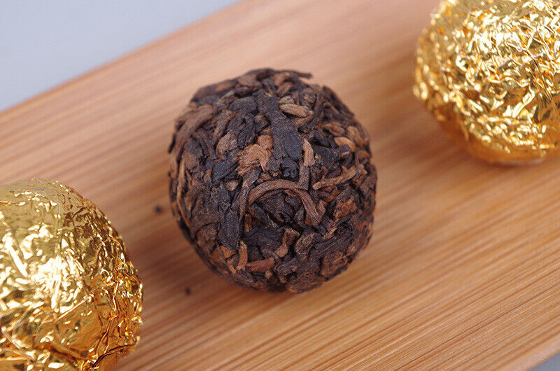 HelloYoung 500g Yunnan Pu'er Tea Golden Bud Dragon Pearl Ancient Tree Loose Tea Black Tea