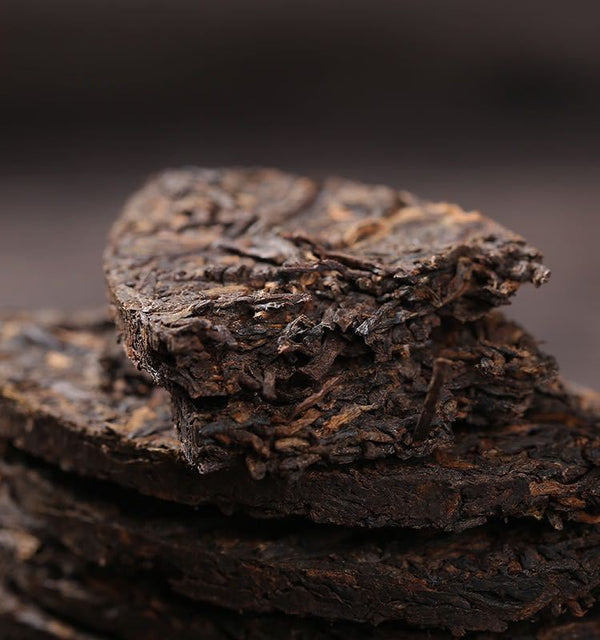 HelloYoung Yunnan Pu'er Golden Leaf Menghai Ripe Tea 500g Ripe Tea Golden Leaf