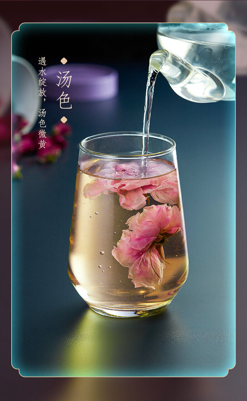 Rose Dried Tea Rose Crown Flower Tea One Flower One Cup Soaked in Water 65g