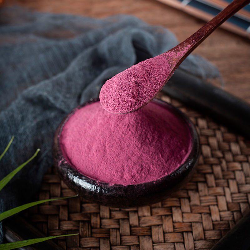 520g Edible Dietary Fiber Meal Replacement Vegetable Powder Purple Kale Powder Main image