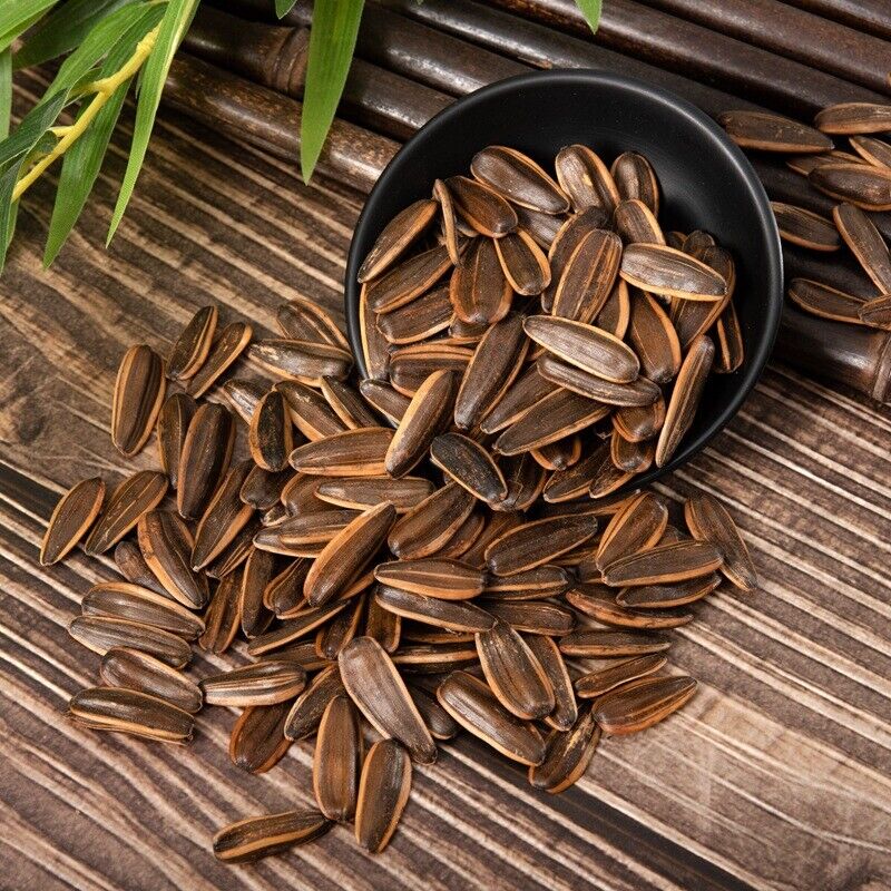 Large Melon Seeds,Caramel Pecan Flavor Sunflower Seeds Roasted Seeds Nuts Snacks