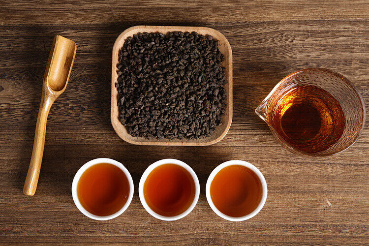 HelloYoung Yunnan Pu'er Tea Menghai Tea Fossil 500g Loose Tea Ripe Tea Main image