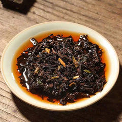 500g Premium Mini Tea Brick Aged Glutinous Rice Fragrant Ripe Pu'er Xiaotuo Tea