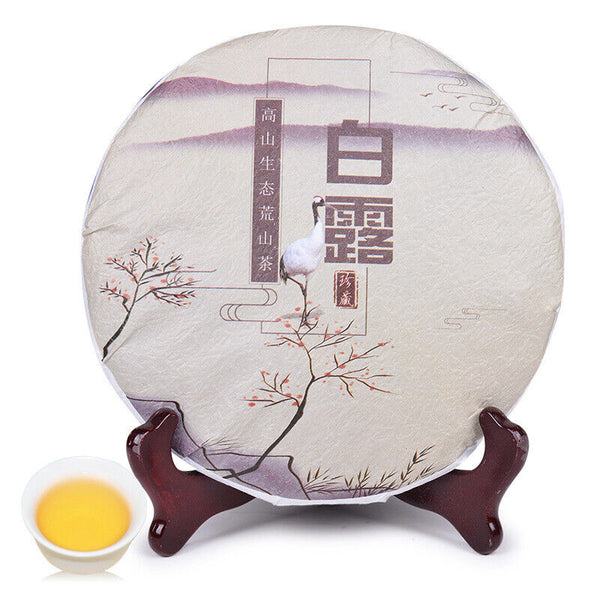 HelloYoung 350G Fuding white tea dew tea gongmei cake old white tea alpine Panxi tea