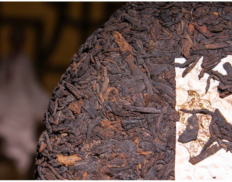 HelloYoung 357g Yunnan Pu'er Tea Ripe Tea The More Ages Better Smells Pu'er Ripe Tea Cake