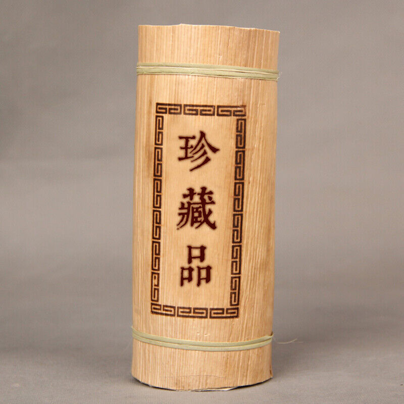 500g Yunnan cha Puer Tea BingDao Ancient Pu'er Tree Old Puerh Tea Bamboo Package Secondary image