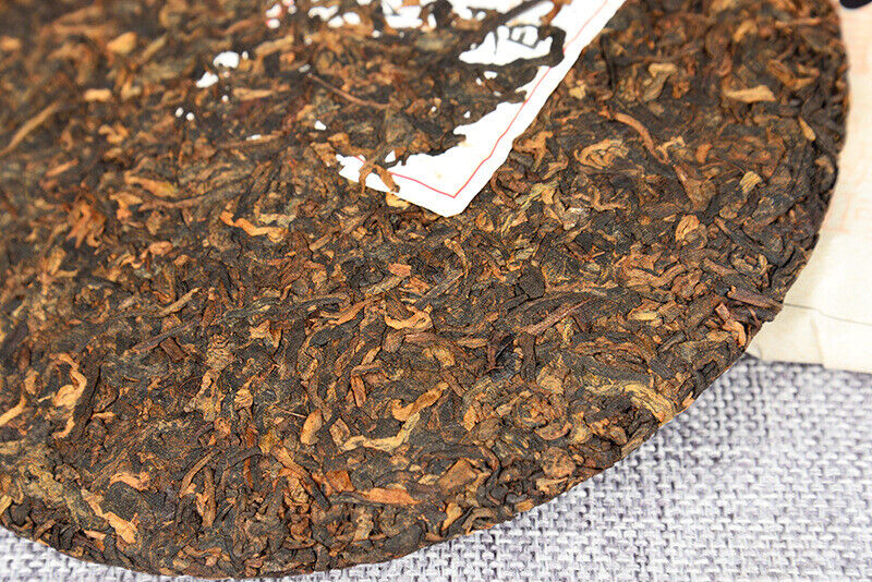 HelloYoung Yunnan Puerh Tea Cake 357g Ripe Puerh Tea Cake Ancient Tree Tea Cake